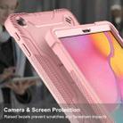 For Samsung Galaxy Tab A 10.1 (2019) Silicone + PC Shockproof Protective Case with Holder(Rose Gold) - 3