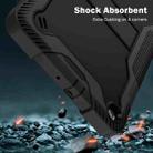 For Samsung Galaxy Tab A 10.1 (2019) Silicone + PC Shockproof Protective Case with Holder(Black) - 7