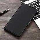 Ultra-thin Voltage Side Buckle PU + TPU Horizontal Flip Leather Case with Holder & Card Slot For iPhone 11(Black) - 1