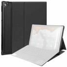 For Asus Chromebook Detachable CM3000DVA-HT0019 TPU Horizontal Flip Leather Case with Pen Slot & Holder(Black) - 1