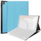 For Asus Chromebook Detachable CM3000DVA-HT0019 TPU Horizontal Flip Leather Case with Pen Slot & Holder(Sky Blue) - 1