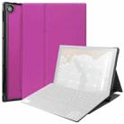 For Asus Chromebook Detachable CM3000DVA-HT0019 TPU Horizontal Flip Leather Case with Pen Slot & Holder(Purple) - 1