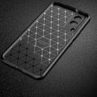 For vivo v21e 5G Carbon Fiber Texture Shockproof TPU Case(Black) - 6