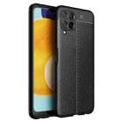 For Samsung Galaxy M32 (india) Litchi Texture TPU Shockproof Case(Black) - 1