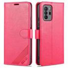 For Xiaomi Poco X3 GT / Redmi Note 10 Pro 5G AZNS Sheepskin Texture Horizontal Flip Leather Case with Holder & Card Slots & Wallet(Red) - 1