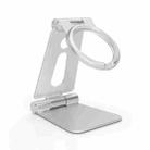R-JUST SJ11 Magsafe Dual-axis Folding Wireless Charging Stand Holder(Silver) - 1