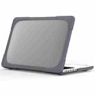 TPU + PC Two-color Anti-fall Laptop Protective Case For MacBook Pro Retina 13.3 inch A1502 / A1425(Grey) - 1