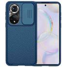 For Honor 50 NILLKIN Black Mirror Pro Series PC Camshield Full Coverage Dust-proof Scratch Resistant Case(Blue) - 1