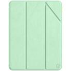 NILLKIN PC + TPU Horizontal Flip Leather Case with Holder & Pen Slot & Sleep / Wake-up Function For iPad Air 10.9 2020 / Air 4(Green) - 1