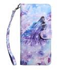 For OnePlus 7 Pro / 7T Pro 3D Painting Pattern Coloured Drawing Horizontal Flip TPU + PU Leather Case with Holder & Card Slots & Wallet(Roaring Wolf) - 2