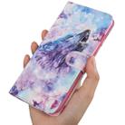 For OnePlus 7 Pro / 7T Pro 3D Painting Pattern Coloured Drawing Horizontal Flip TPU + PU Leather Case with Holder & Card Slots & Wallet(Roaring Wolf) - 4