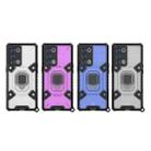 For OPPO Reno6 Pro+ 5G Space PC + TPU Ring Holder Protective Case(Purple) - 4