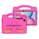 DUX DUCIS PANDA Series Shockproof EVA Protective Case with Handle & Holder & Pen Slot For Samsung Galaxy Tab S6 Lite 10.4 P610 & P615 2020(Pink) - 1