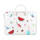 ST01KT Lightweight PU Printed Laptop Bag, Size:14.1-15.4 inch(Watermelon) - 1