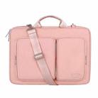 ST11 Polyester Thickened Laptop Bag with Detachable Shoulder Strap, Size:14.1-15.4 inch(Pink) - 1