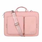 ST11 Polyester Thickened Laptop Bag with Detachable Shoulder Strap, Size:15.6 inch(Pink) - 1