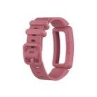 Smart Watch Silicon Watch Band for Fitbit Inspire HR(Watermelon Red) - 1