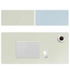 ZD01 Double-sided PU Mouse Pad Table Mat, Size: 90 x 40cm(Mint Green + Sky Blue) - 1