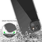 For iPhone 13 mini Shockproof Scratchproof TPU + Acrylic Protective Case (Transparent) - 5