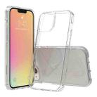 For iPhone 13 Shockproof Scratchproof TPU + Acrylic Protective Case(Transparent) - 1