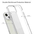 For iPhone 13 Shockproof Scratchproof TPU + Acrylic Protective Case(Transparent) - 3