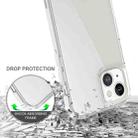 For iPhone 13 Shockproof Scratchproof TPU + Acrylic Protective Case(Transparent) - 5