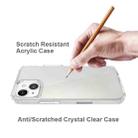 For iPhone 13 Shockproof Scratchproof TPU + Acrylic Protective Case(Transparent) - 6