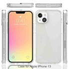 For iPhone 13 Shockproof Scratchproof TPU + Acrylic Protective Case(Grey) - 2