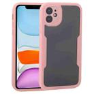 For iPhone 11 Acrylic + TPU 360 Degrees Full Coverage Shockproof Protective Case (Pink) - 1