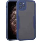 For iPhone 11 Pro Acrylic + TPU 360 Degrees Full Coverage Shockproof Protective Case (Blue) - 1