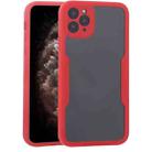 For iPhone 11 Pro Acrylic + TPU 360 Degrees Full Coverage Shockproof Protective Case (Red) - 1