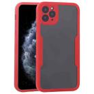 For iPhone 11 Pro Max Acrylic + TPU 360 Degrees Full Coverage Shockproof Protective Case (Red) - 1