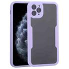 For iPhone 11 Pro Max Acrylic + TPU 360 Degrees Full Coverage Shockproof Protective Case (Purple) - 1