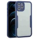 For iPhone 12 Pro Max Acrylic + TPU 360 Degrees Full Coverage Shockproof Protective Case(Blue) - 1