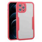 For iPhone 12 Pro Max Acrylic + TPU 360 Degrees Full Coverage Shockproof Protective Case(Red) - 1