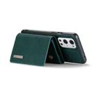 For OnePlus 9 Pro DG.MING M1 Series 3-Fold Multi Card Wallet  Back Cover Shockproof Case with Holder Function(Green) - 4