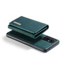 For OnePlus 9 (EU/NA) DG.MING M1 Series 3-Fold Multi Card Wallet  Back Cover Shockproof Case with Holder Function(Green) - 5