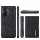 For OnePlus 9 (EU/NA) DG.MING M1 Series 3-Fold Multi Card Wallet  Back Cover Shockproof Case with Holder Function(Black) - 2
