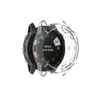 For Garmin Fenix 6X / 6X Pro Smart Watch Half Coverage TPU Protective Case(Transparent) - 1