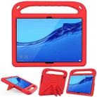 For Huawei MediaPad T5 Handle Portable EVA Shockproof Anti Falling Protective Case with Triangle Holder(Red) - 1