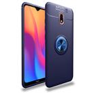 For Xiaomi Redmi 8A Lenuo Shockproof TPU Protective Case with Invisible Holder(Blue) - 1