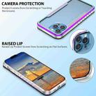 For iPhone 13 Pro Armor Metal Clear PC + TPU Shockproof Case (Grey) - 5