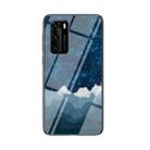 For Huawei P40 Starry Sky Pattern Tempered Glass + TPU Shockproof Protective Case(Star Chess) - 1