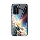 For Huawei P40 Pro Starry Sky Pattern Tempered Glass + TPU Shockproof Protective Case(Bright Starry Sky) - 1