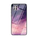 For Huawei nova 6 SE Starry Sky Pattern Tempered Glass + TPU Shockproof Protective Case(Fantasy Starry Sky) - 1