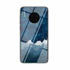 For Huawei Mate 30 Starry Sky Pattern Tempered Glass + TPU Shockproof Protective Case(Star Chess) - 1