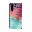 For Huawei P30 Pro Starry Sky Pattern Tempered Glass + TPU Shockproof Protective Case(Colorful Starry Sky) - 1