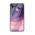 For Huawei P20 lite Starry Sky Pattern Tempered Glass + TPU Shockproof Protective Case(Fantasy Starry Sky) - 1