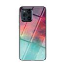 For OPPO Find X3 / X3 Pro Starry Sky Painted Tempered Glass TPU Shockproof Protective Case(Color Starry Sky) - 1