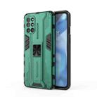 For OnePlus 9R Supersonic PC + TPU Shock-proof Protective Case with Holder(Green) - 1